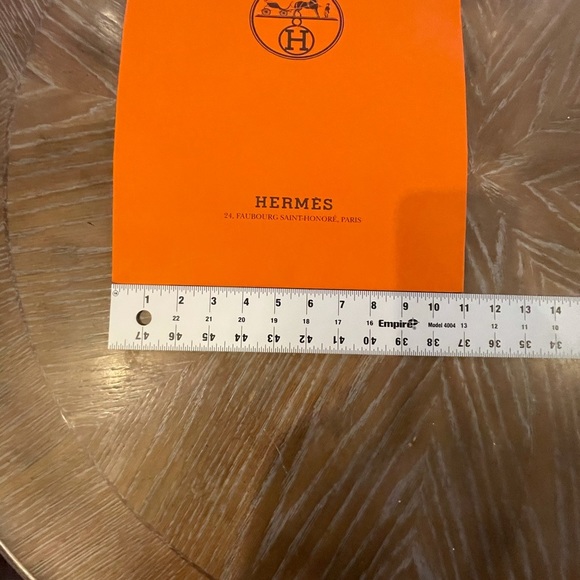 Authentic Large Hermès paper Gift Bag - Picture 6 of 7